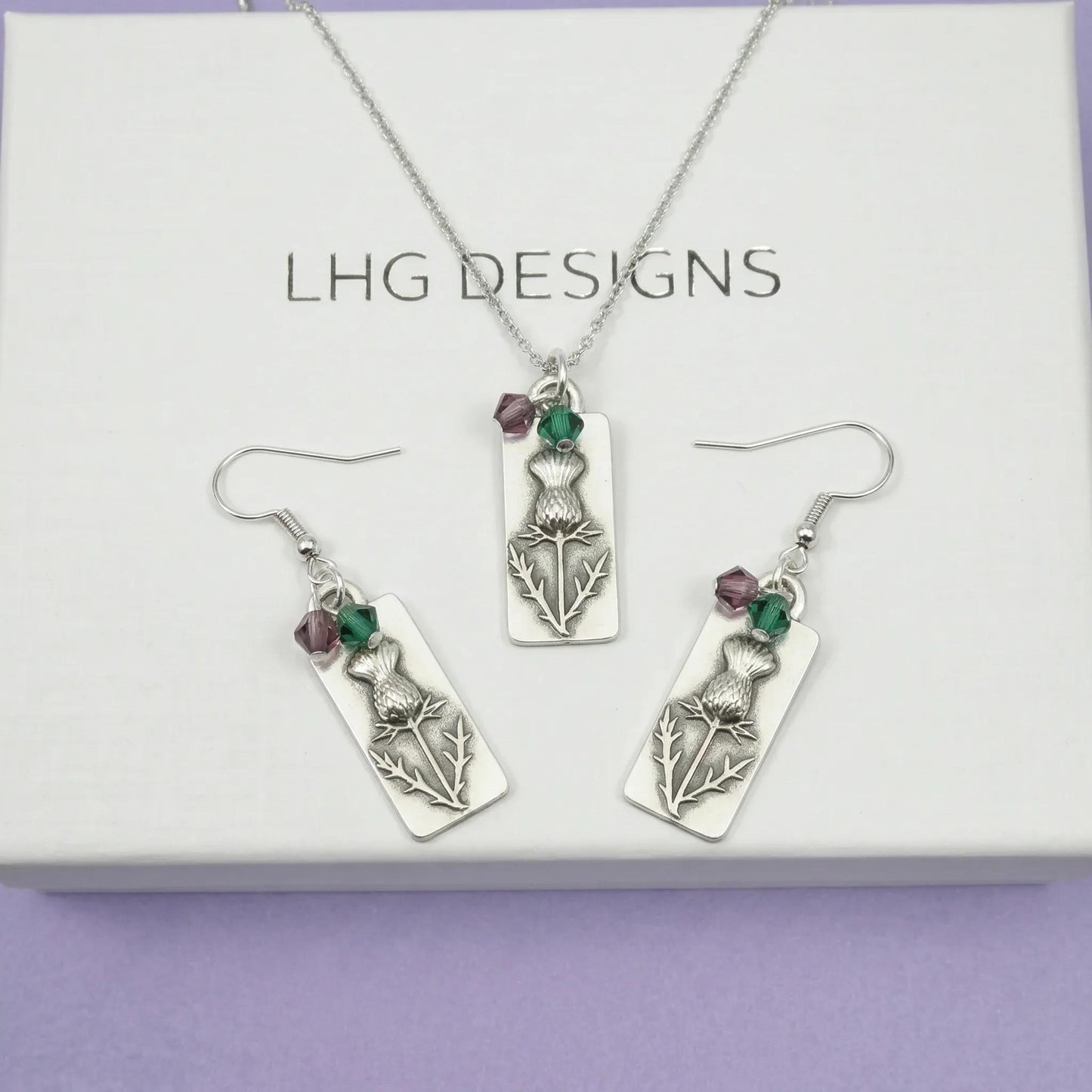 A Gift of a Thistle Necklace