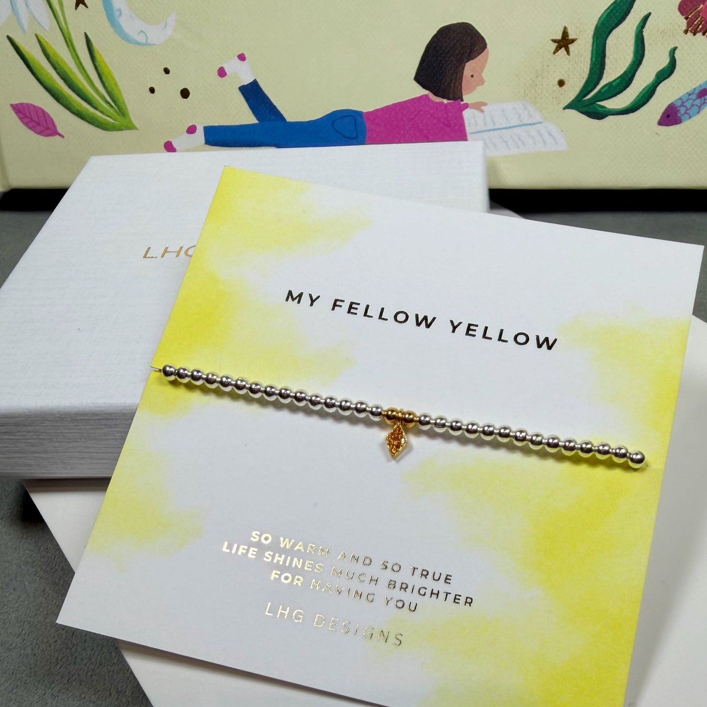 Fellow Yellow Bracelet Gift
