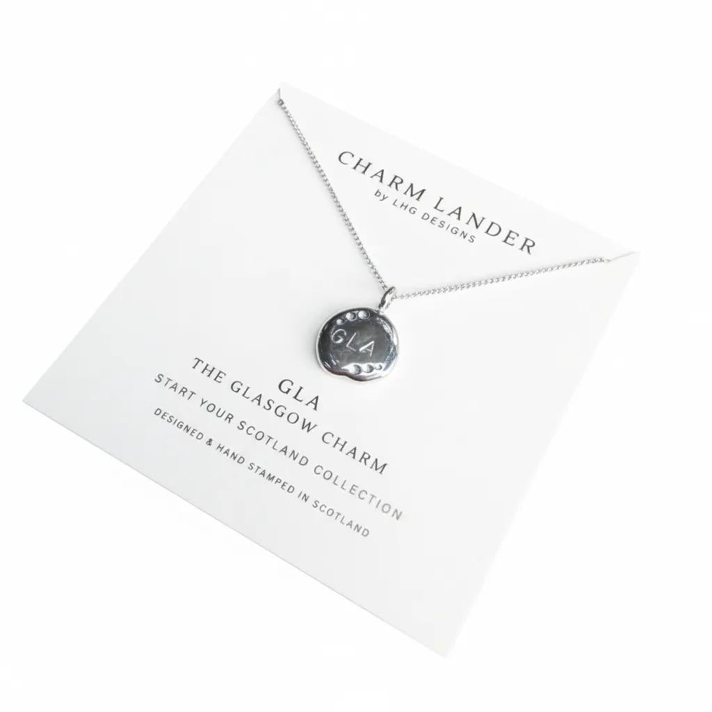 Glasgow Charm Lander Scottish Necklace gift RRP £35