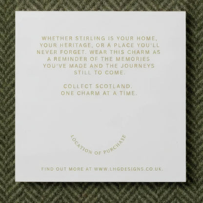 Back of Charm Lander Card
