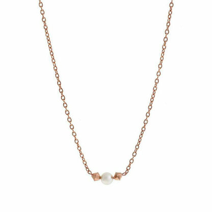 Dainty Pearl Necklace | Floating Pearl Necklace | Single Pearl Necklace | Bridal Jewelry | Bridesmaid Necklace Gift | Wedding Gift