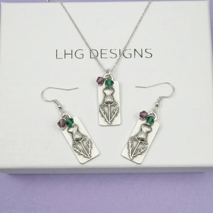 A Gift of a Thistle Necklace