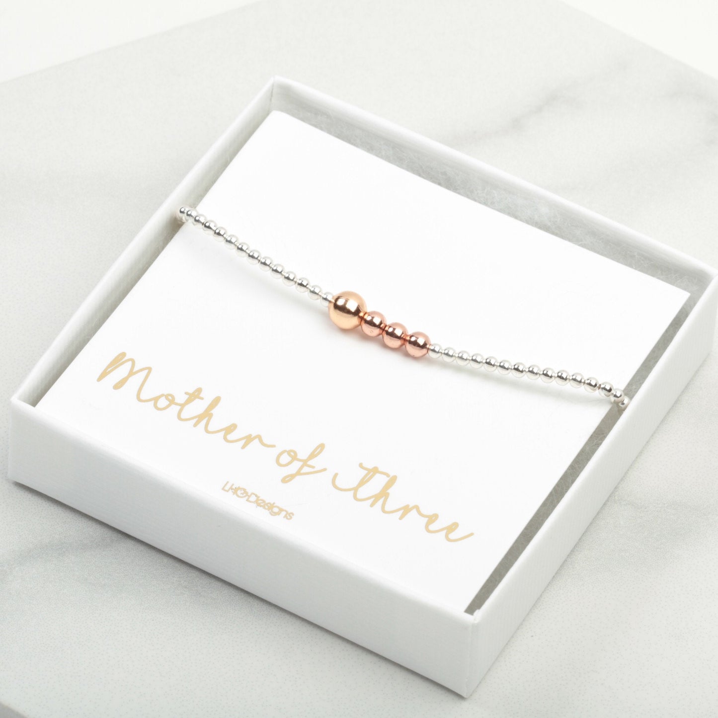 Birthday gift for Grandma, Grandmother and Granddaughter gift, Gran and Grandchildren bracelet, Mother's Day gift for gran, Family bracelet