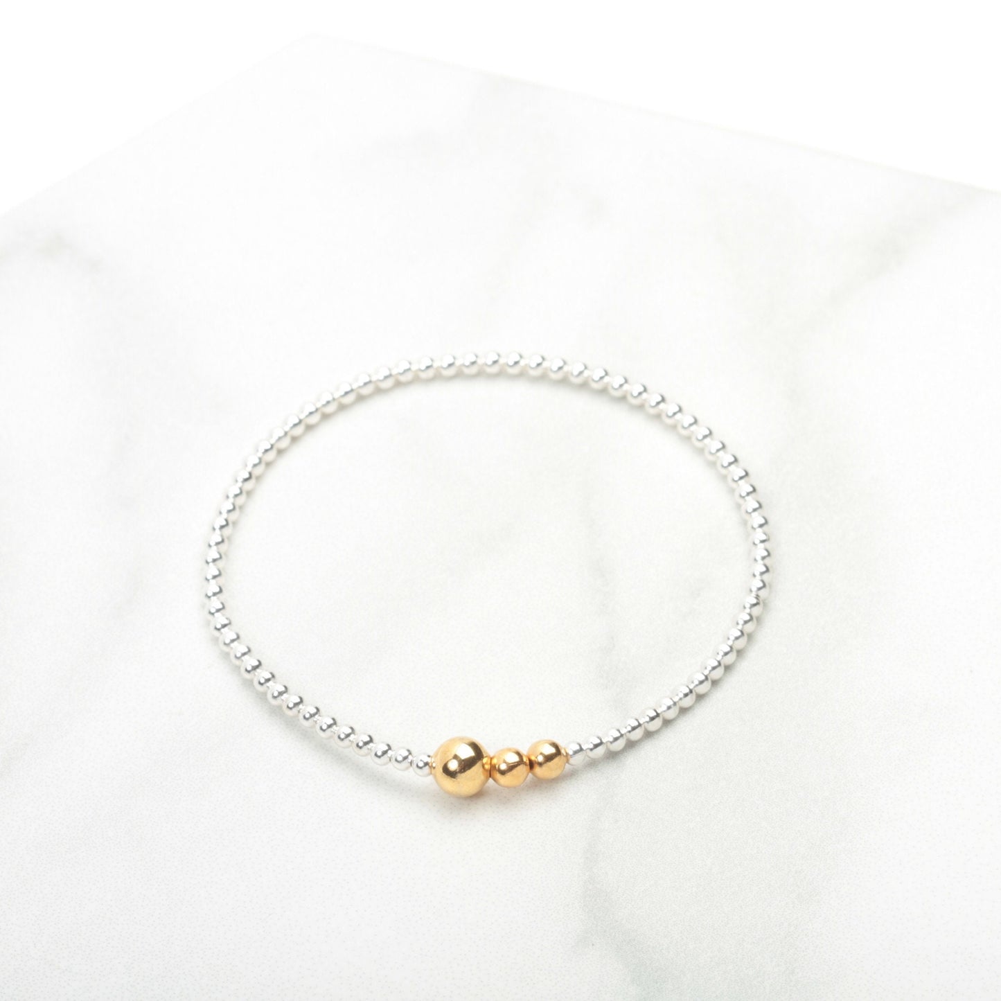 Birthday gift for Gran, Mother's Day gift for Grandma, Gift from Grandchildren, Grandmother of two bracelet, Gift for Granny, Bracelet