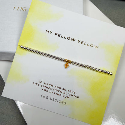 Fellow Yellow Bracelet Gift