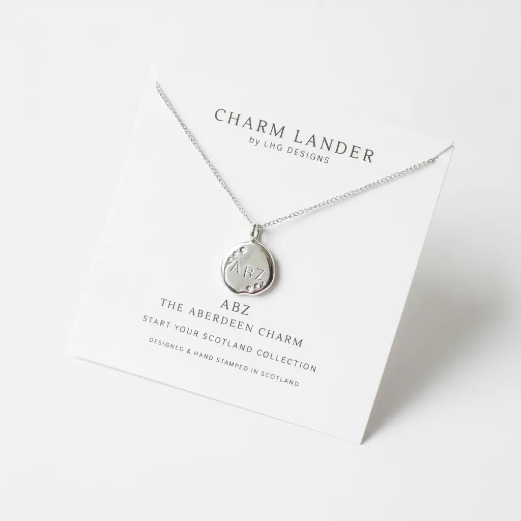 Aberdeen Charm Lander Scottish Necklace gift RRP £35