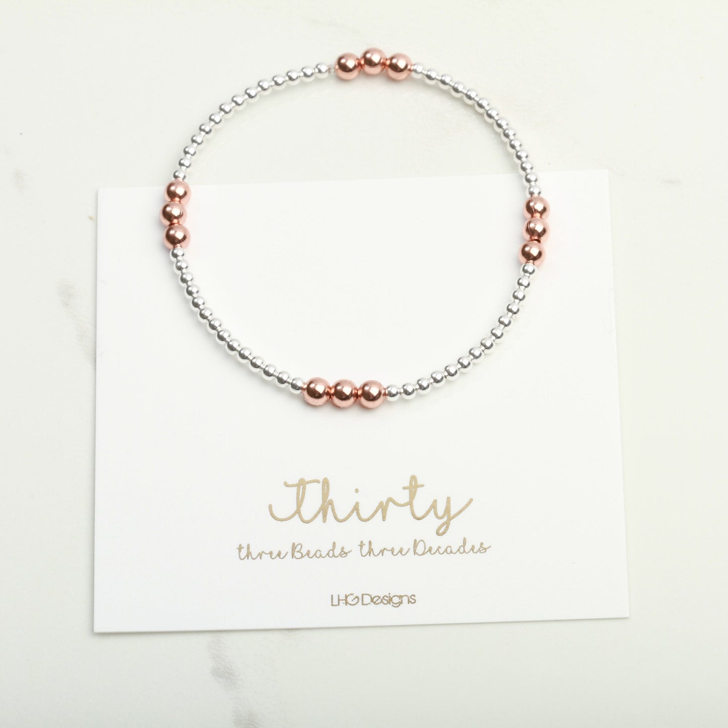 30th Birthday Bracelet, 30th Birthday Gift For Her, 30th Birthday Ideas, 30th Birthday Gift For Daughter, 30th Birthday, Sterling Silver