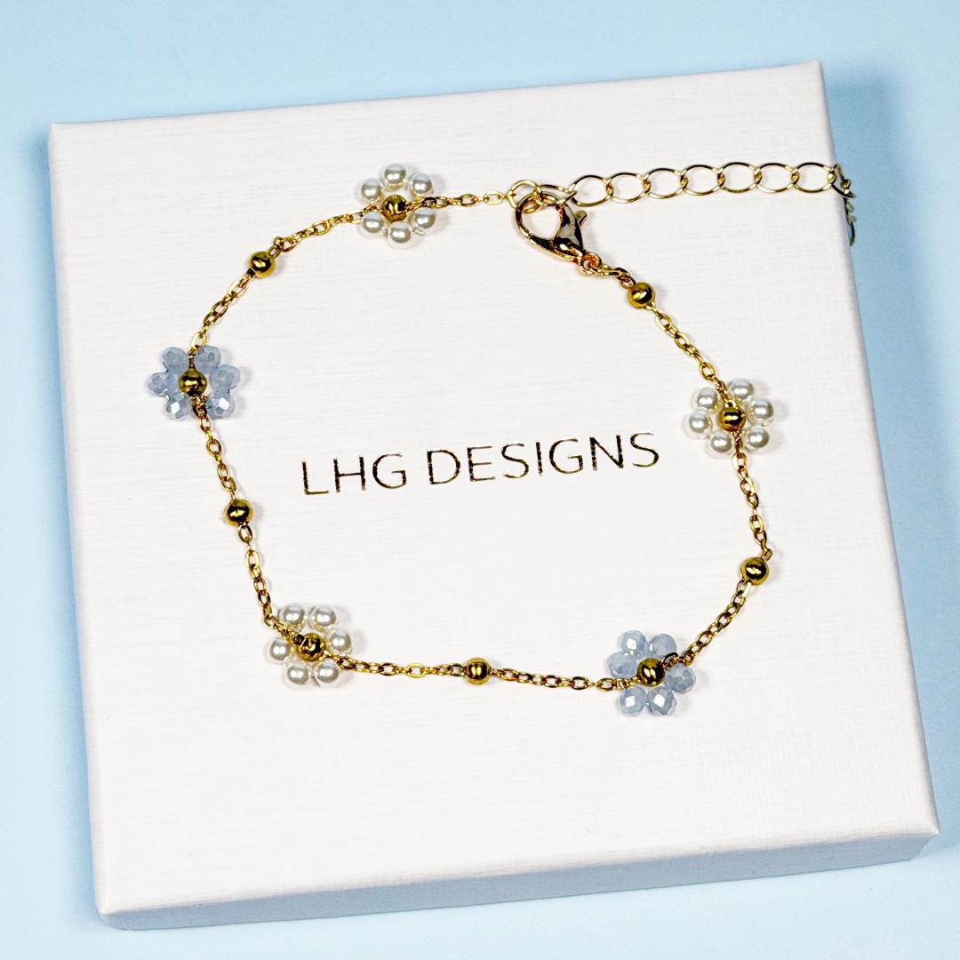 Something Blue Bridesmaid bracelet, Best friend Bracelet Gifts, something blue bridal shower, Bridesmaid jewellery proposal, flower girl gifts