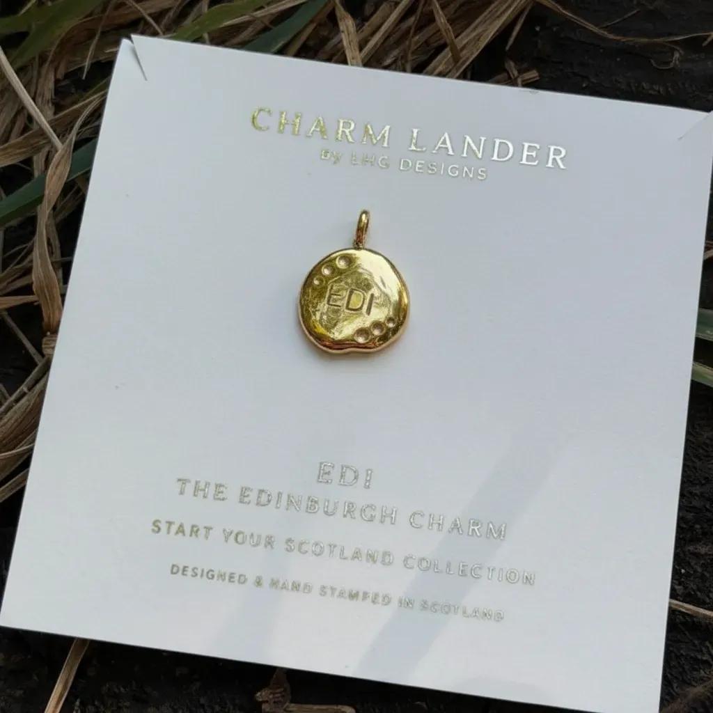 Edinburgh Charm Lander Scottish pendant gift RRP £22.50