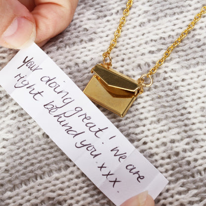 To all the boys I've loved before, Envelope locket necklace, Personalized Love Letter, Locket necklace, Secret message jewellery, Silver,