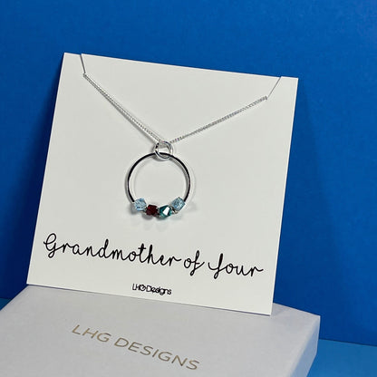 Mum Gift, Mother's Day gift, I Love You Mum Gift, Mom, Mummy, Thoughtful Keepsake, Mum Birthday gift, Birthstone necklace, Mother and child