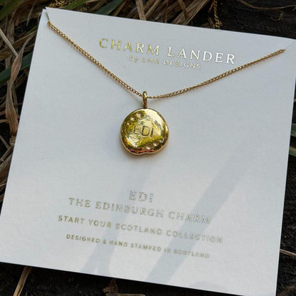 Edinburgh Charm Lander Scottish Necklace gift RRP £35