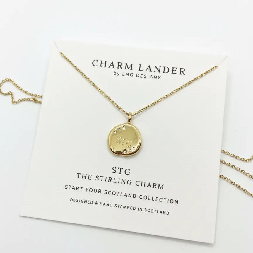 Stirling Charm Lander Scottish Necklace gift RRP £35