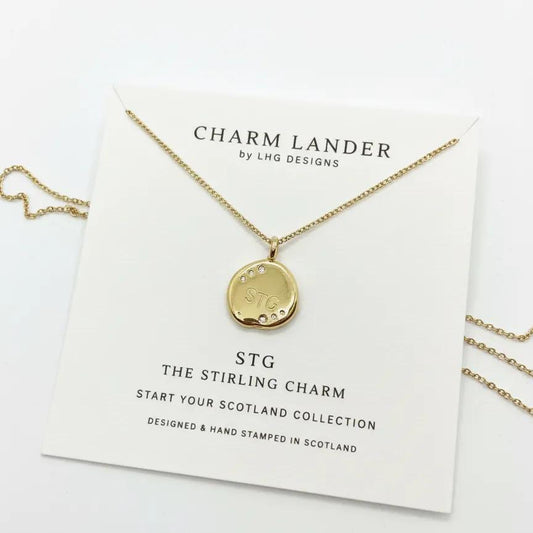 Stirling Charm Lander Scottish Necklace gift RRP £35