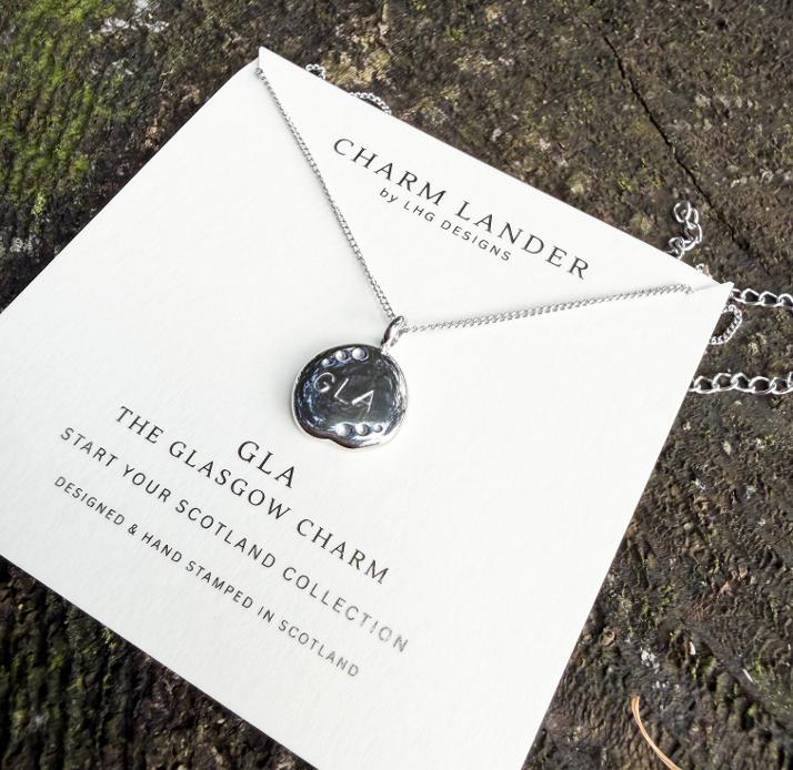Glasgow Charm Lander Scottish Necklace gift RRP £35