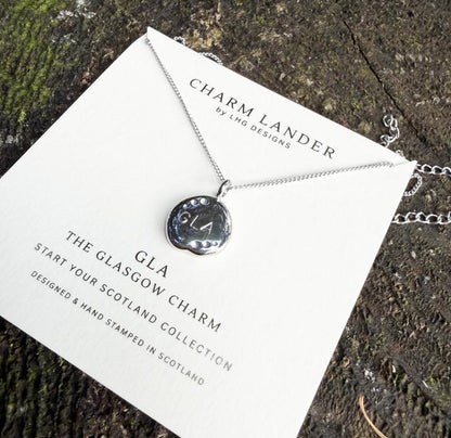 Glasgow Charm Lander Scottish Necklace gift RRP £35
