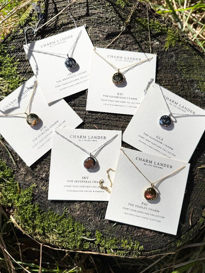 Glasgow Charm Lander Scottish Necklace gift RRP £35