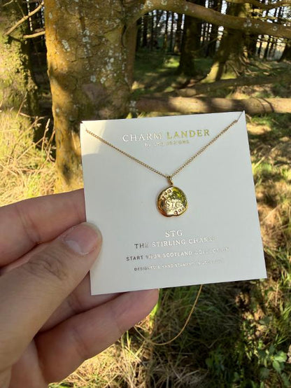 Stirling Charm Lander Scottish Necklace gift RRP £35