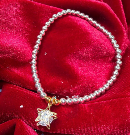 Time to Shine Crystal Star Bracelet