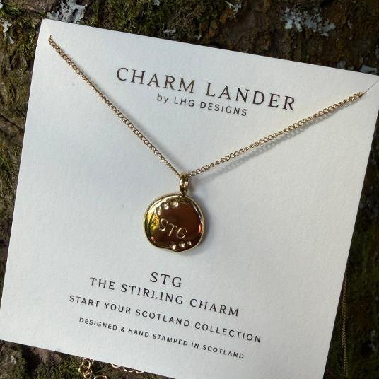 Stirling Charm Lander Scottish Necklace gift RRP £35